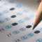 pencil bubbling in answers